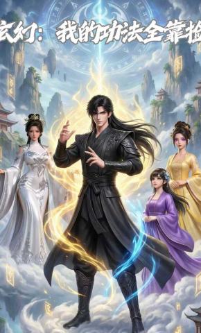 短剧《玄幻：我的功法全靠捡》海报