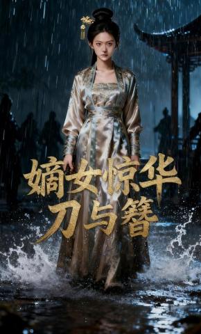 短剧《嫡女惊华：刀与簪》海报