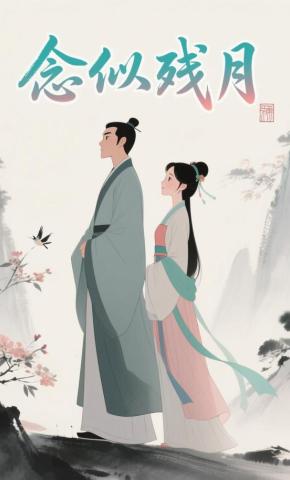 短剧《念似残月》海报