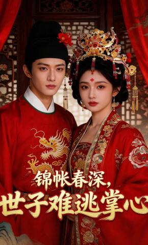 短剧《锦帐春深，世子难逃掌心》海报