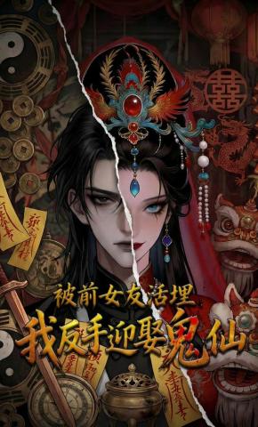 短剧《被前女友活埋，我反手迎娶鬼仙》海报