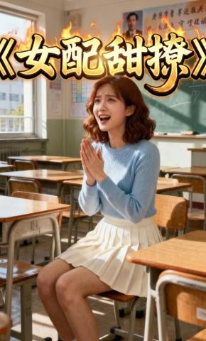 短剧《女配甜撩》海报
