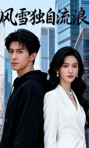 短剧《风雪独自流浪》海报