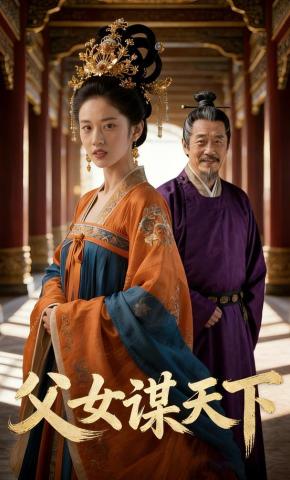 短剧《父女谋天下》海报