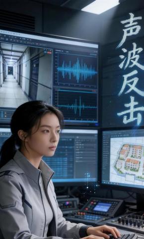 短剧《声波反击》海报