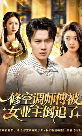 短剧《修空调师傅被女业主倒追了》海报