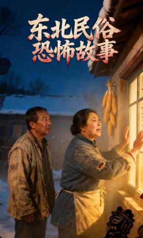 短剧《东北民俗恐怖故事》海报