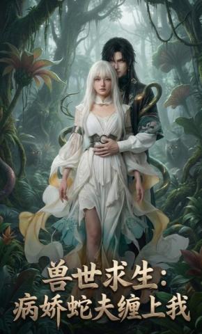 短剧《兽世求生：病娇蛇夫缠上我》海报