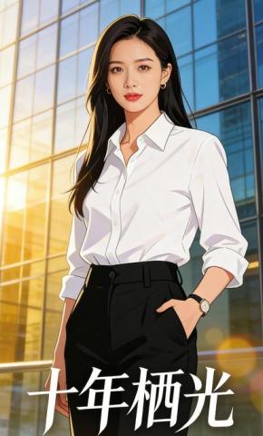 短剧《十年栖光》海报