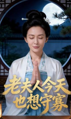 短剧《老夫人今天也想守寡》海报