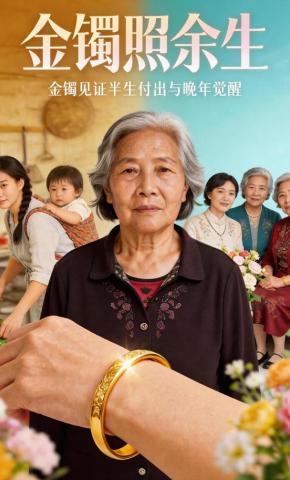 短剧《金镯照余生》海报