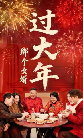 短剧绑个女婿过大年海报