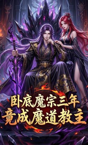短剧《卧底魔宗三年，竟成魔道教主》海报