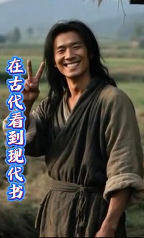 短剧《在古代看到现代书》海报