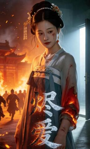 短剧《烬爱》海报