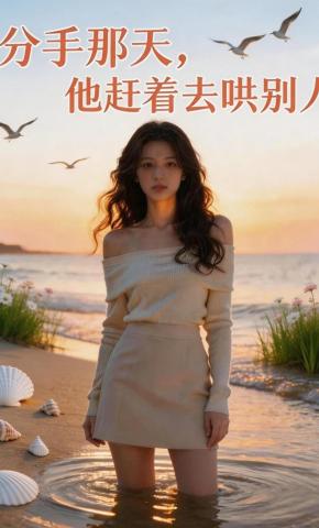 短剧《分手那天，他赶着去哄别人》海报