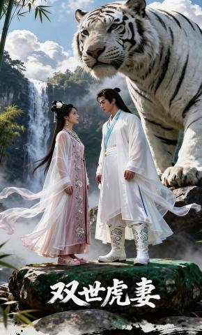 短剧《双世虎妻》海报