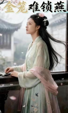 短剧《金笼难锁燕》海报