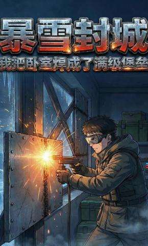 短剧《暴雪封城：我把卧室焊成了满级堡垒》海报