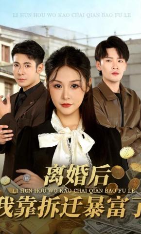 短剧离婚后，我靠拆迁暴富了海报