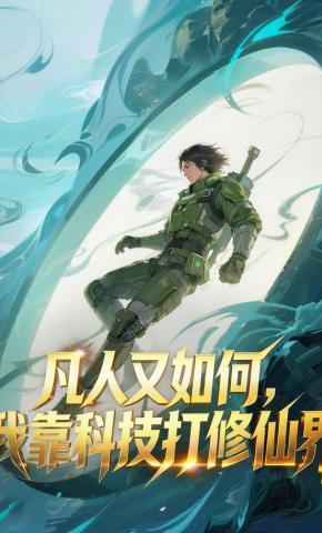 短剧《凡人又如何，我靠科技打修仙界》海报