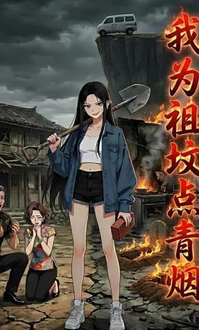 短剧《我为祖坟点青烟》海报