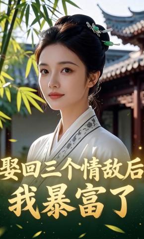 短剧《娶回三个情敌后，我暴富了》海报