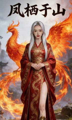 短剧《凤栖于山》海报