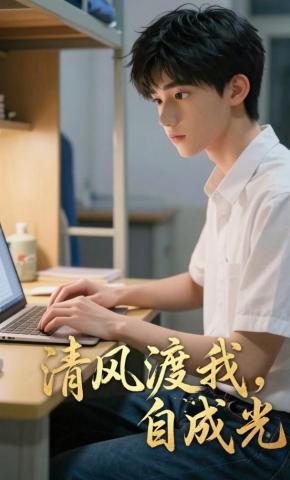 短剧《清风渡我，自成光》海报