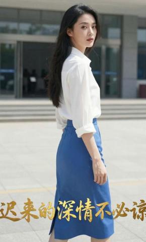 短剧《迟来的深情不必谅》海报