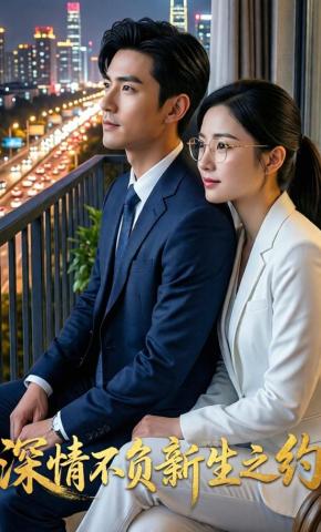 短剧《深情不负新生之约》海报