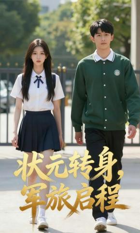 短剧《状元转身，军旅启程》海报