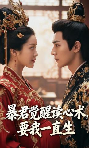 短剧《暴君觉醒读心术，要我一直生》海报