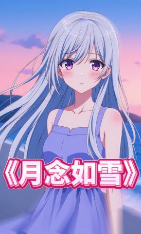 短剧《月念如雪》海报