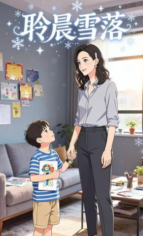 短剧《聆晨雪落》海报