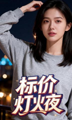 短剧《标价灯火夜》海报