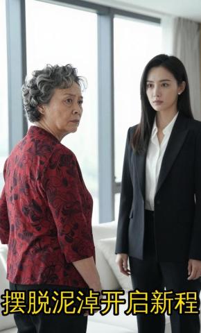 短剧《摆脱泥淖开启新程》海报