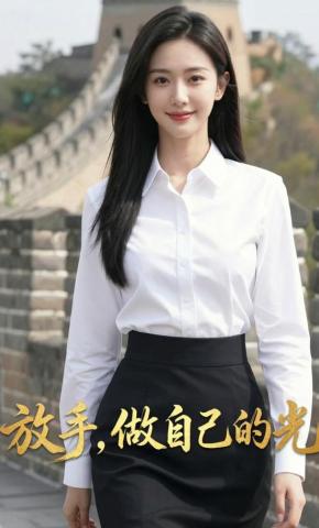 短剧《放手，做自己的光》海报