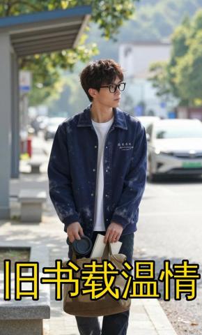 短剧《旧书载温情》海报