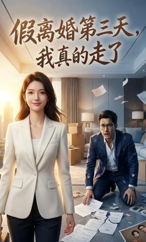 短剧《假离婚第三天，我真的走了》海报