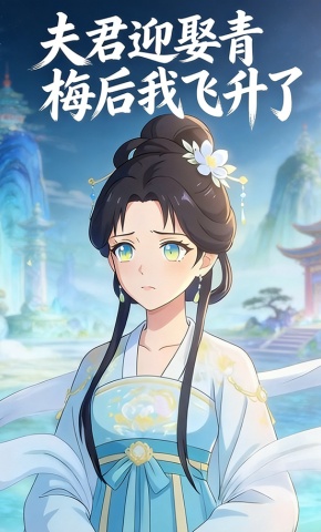 短剧《夫君迎娶青梅后我飞升了》海报