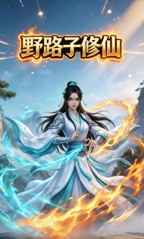 短剧《野路子修仙》海报