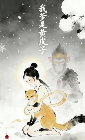 短剧《我爹是黄皮子》海报