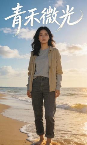 短剧《青禾微光》海报