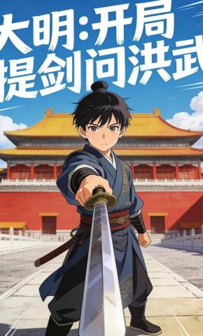 短剧《大明：开局提剑问洪武》海报