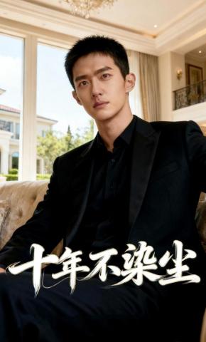 短剧《十年不染尘》海报