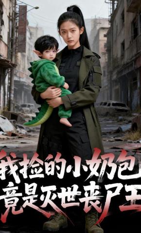 短剧《我捡的小奶包竟是灭世丧尸王》海报