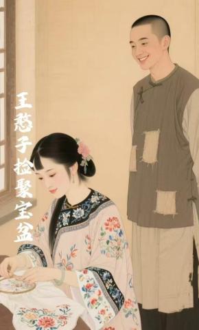 短剧《王憨子捡聚宝盆》海报