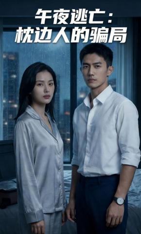 短剧《午夜逃亡：枕边人的骗局》海报