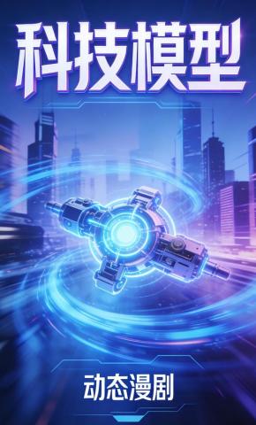 短剧《科技模型》海报